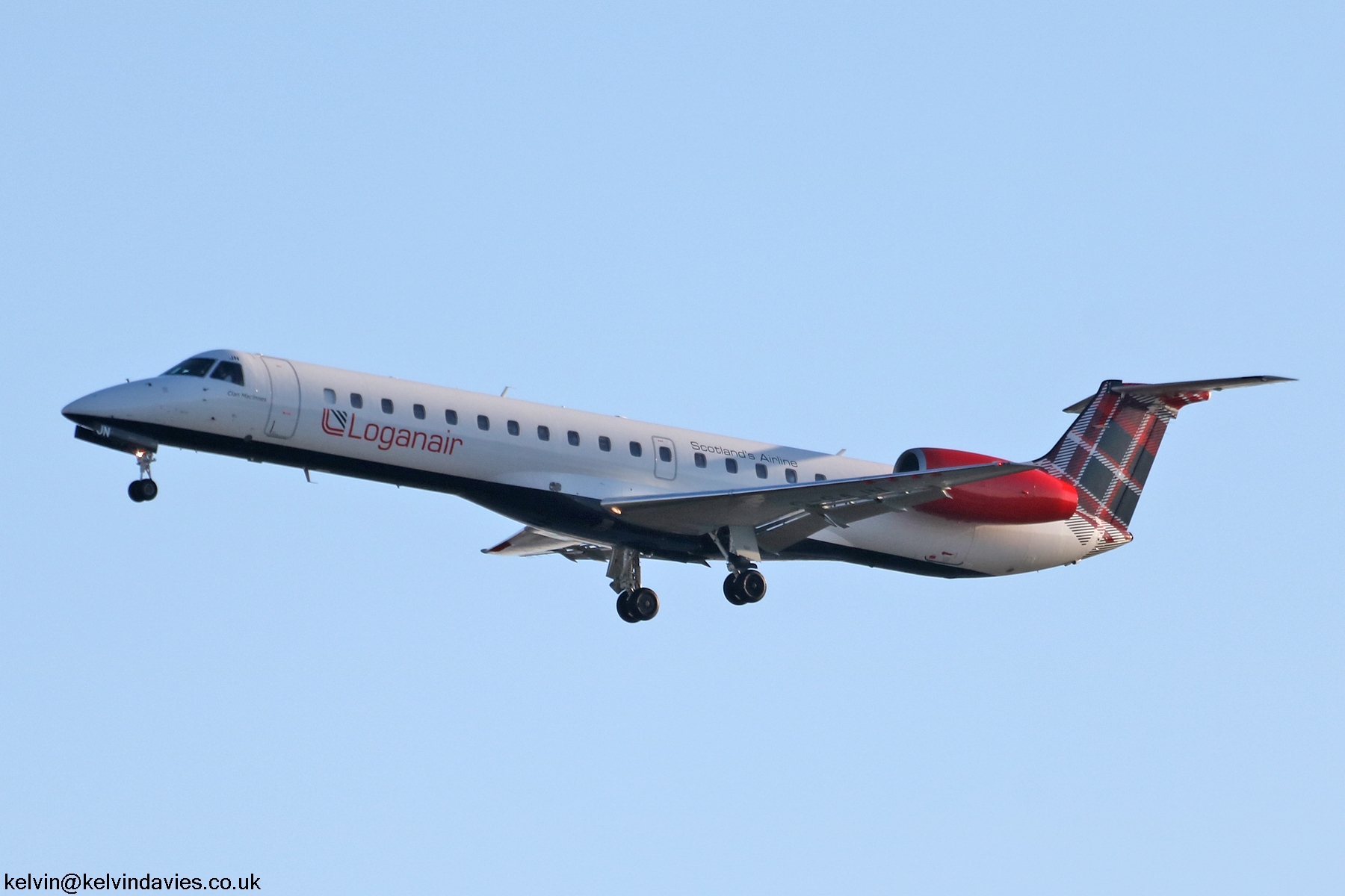 Loganair ERJ-145 G-SAJN
