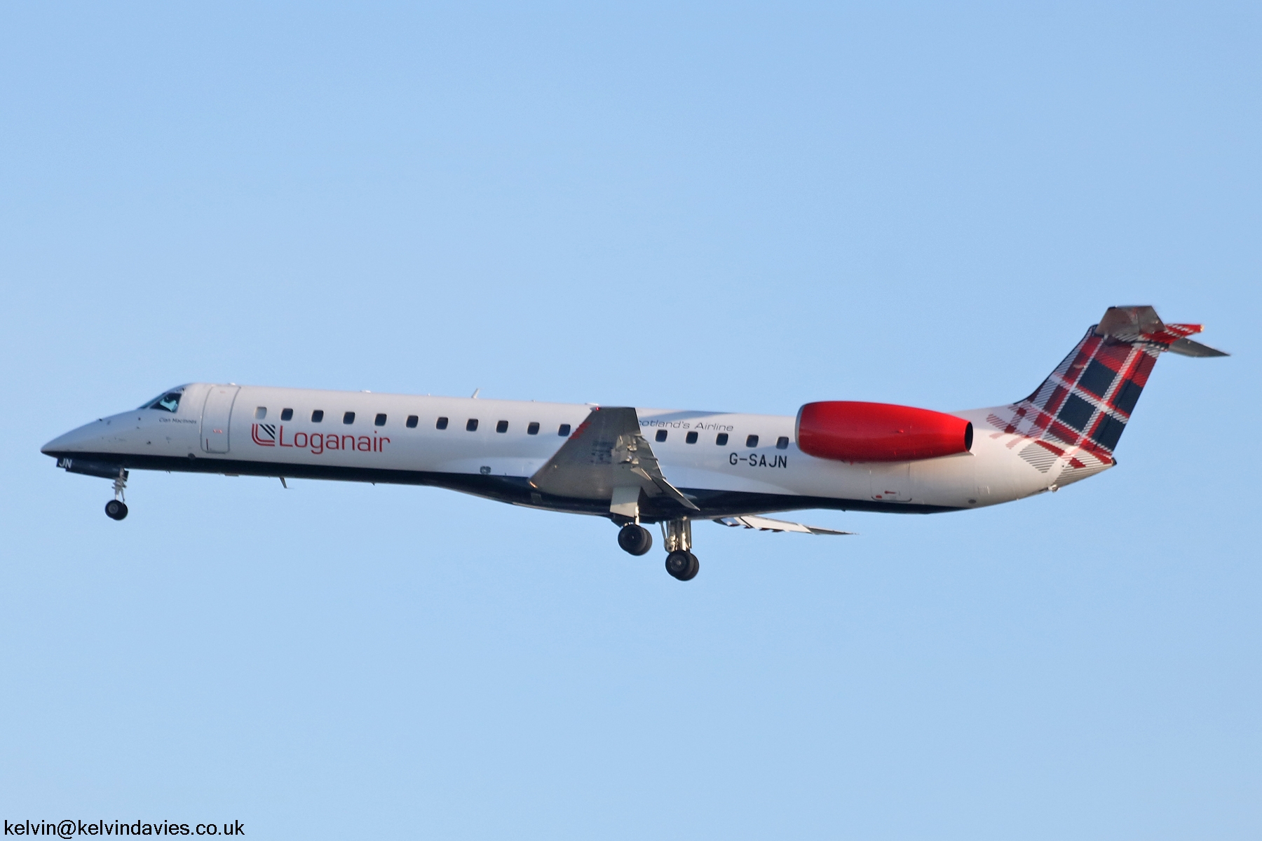 Loganair ERJ-145 G-SAJN
