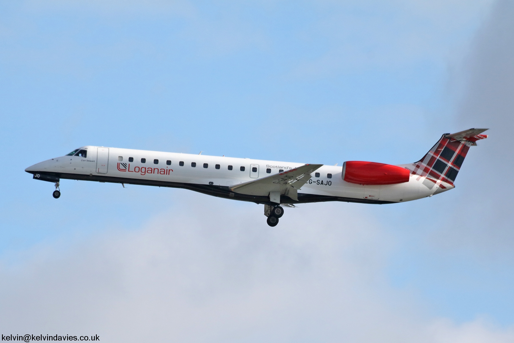 Loganair ERJ-145 G-SAJO