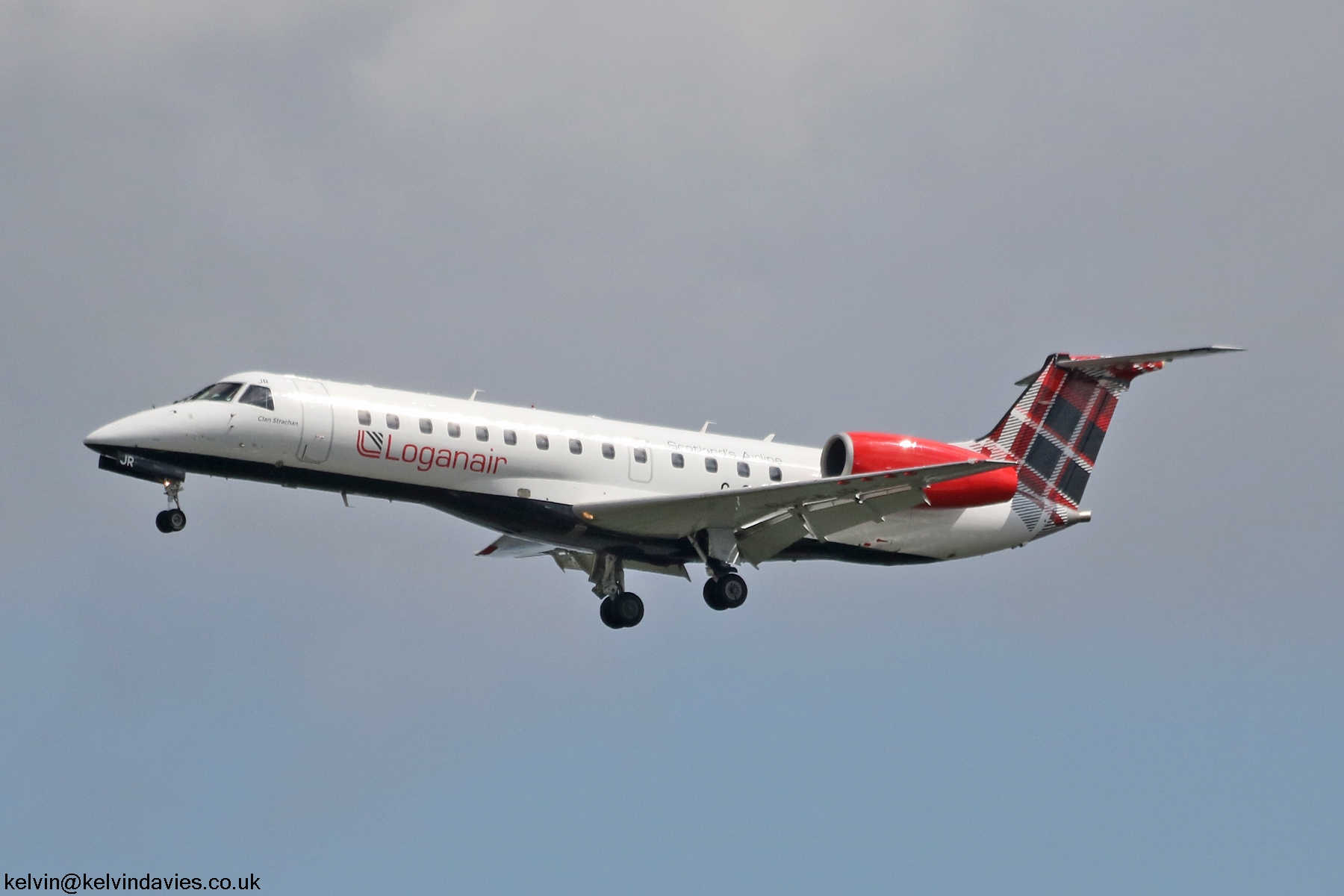 Loganair ERJ-135 G-SAJR