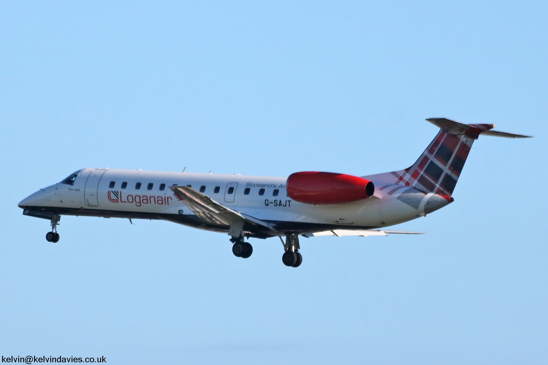 Loganair ERJ-135 G-SAJT