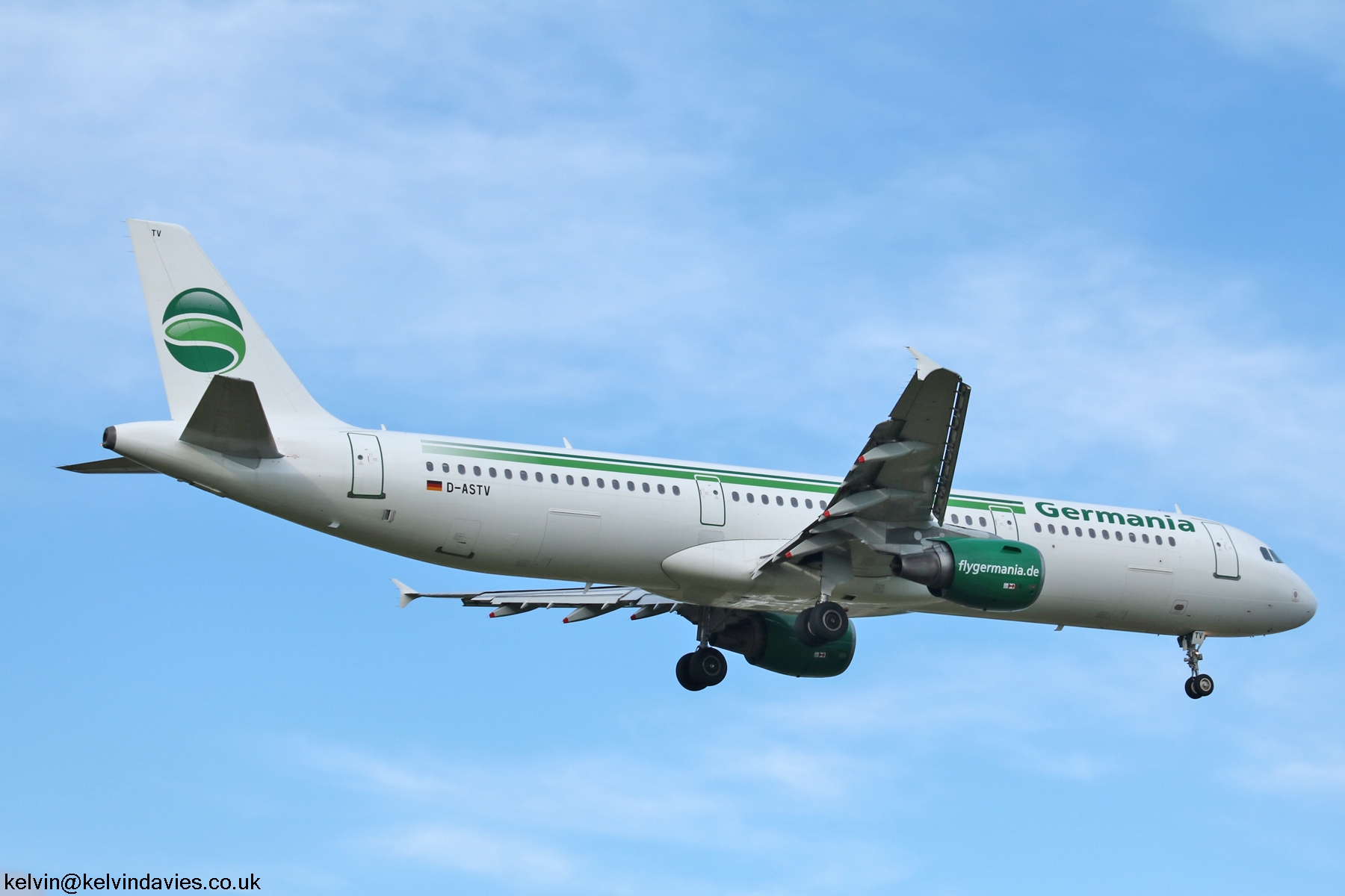 Germania A319 D-ASTV