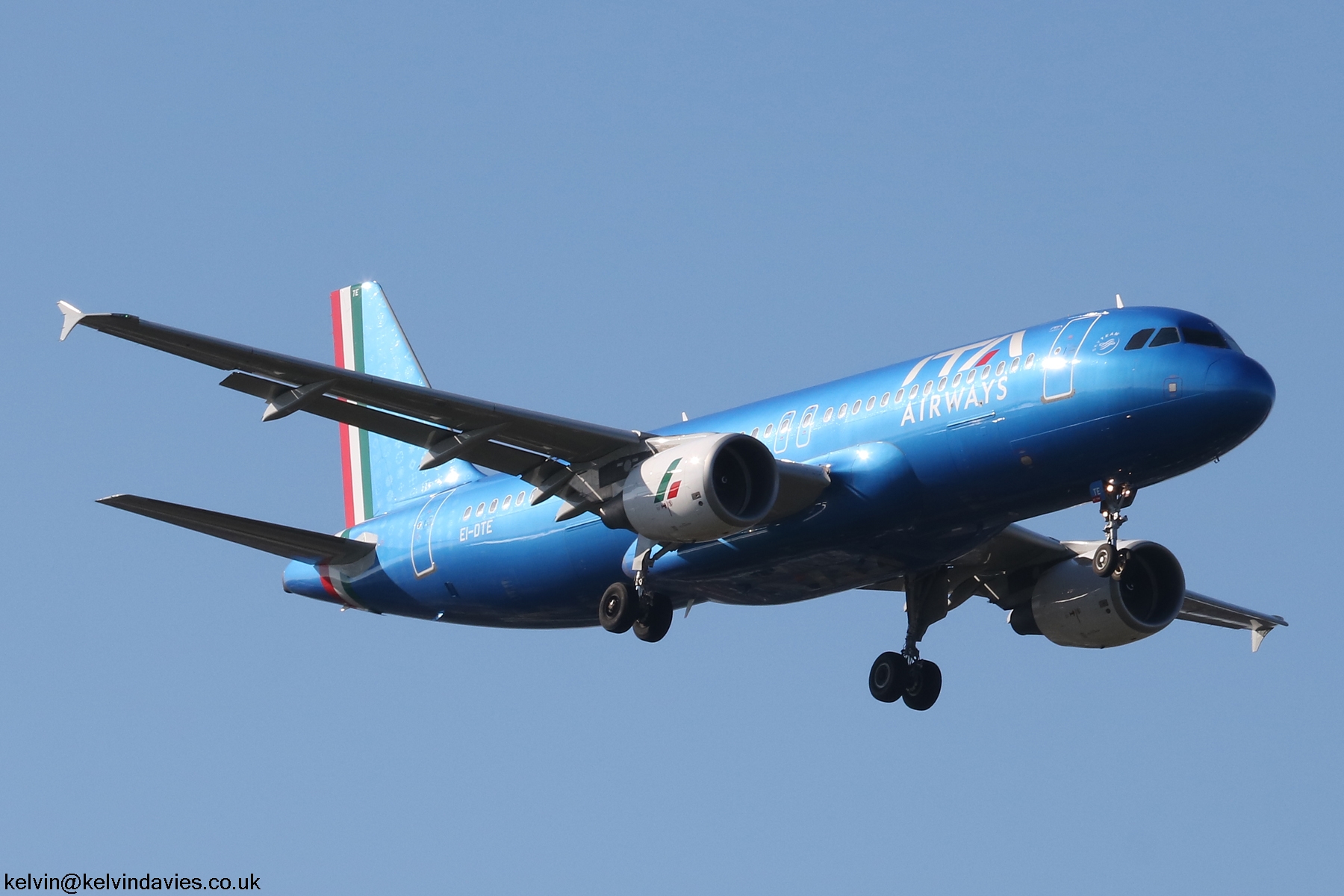 Italia Trasporto Aero A320 EI-DTE