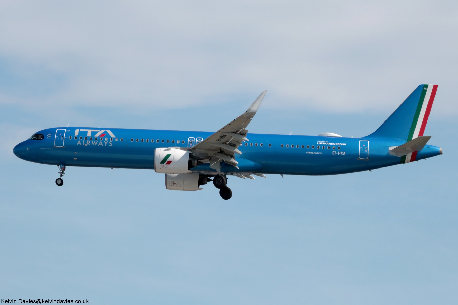 Italia Trasporto Aereo A321NEO EI-HXA