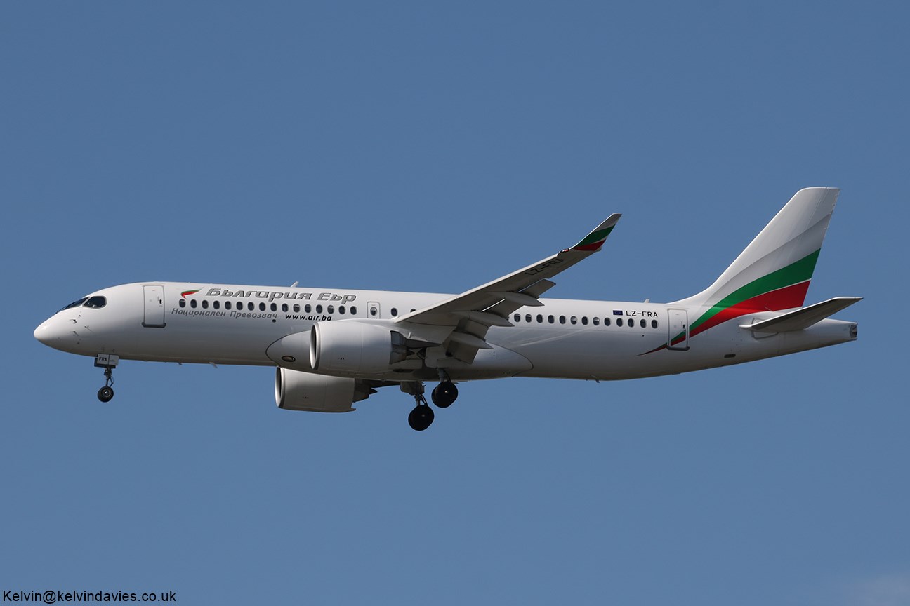Bulgaria Air A220 LZ-FRA