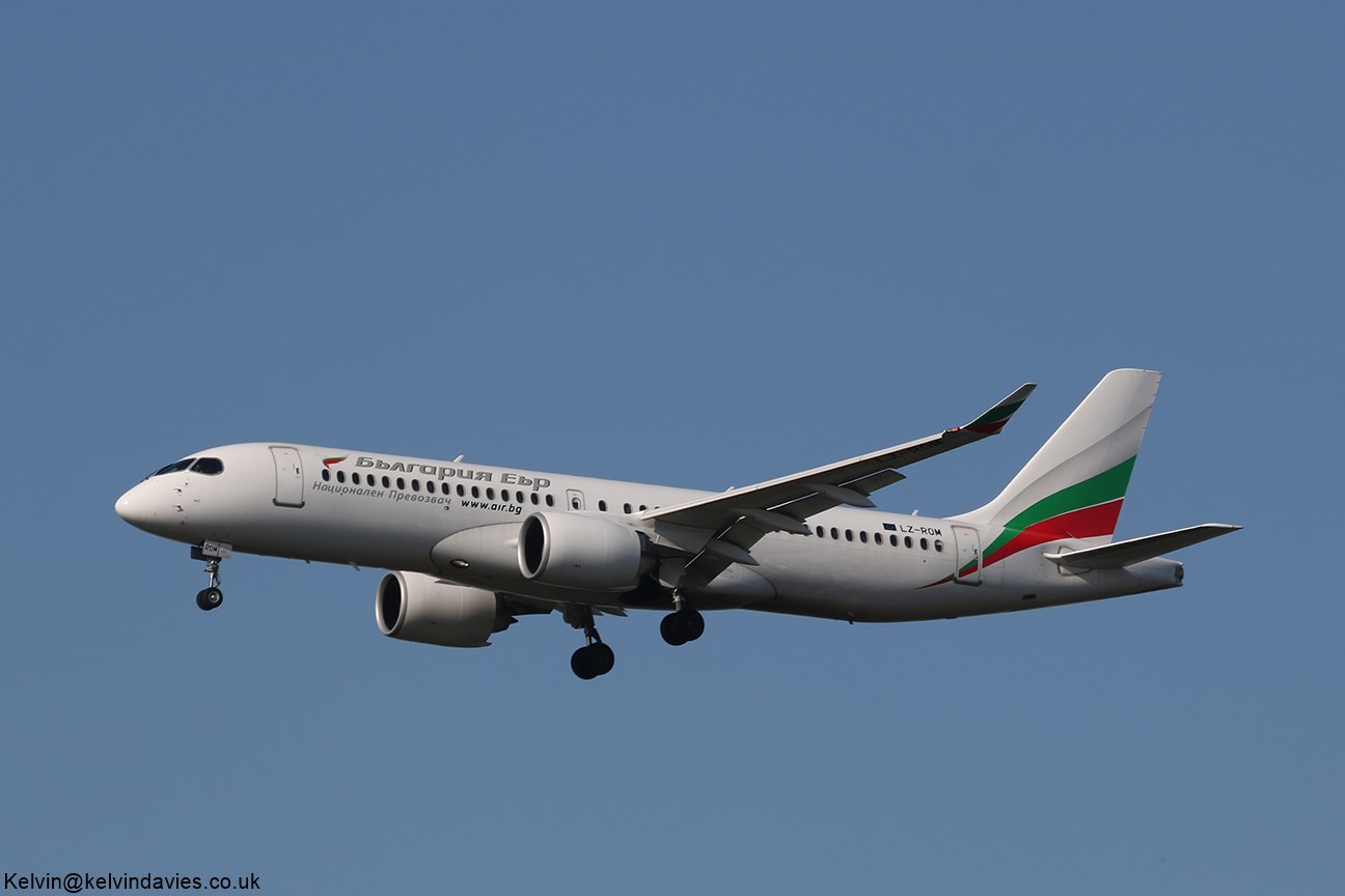 Bulgaria Air A220 LZ-ROM