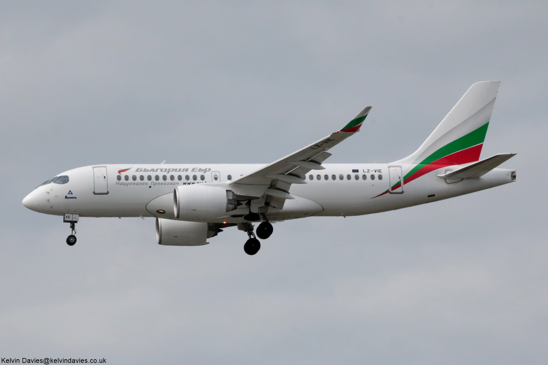 Bulgaria Air A220 LZ-VIE