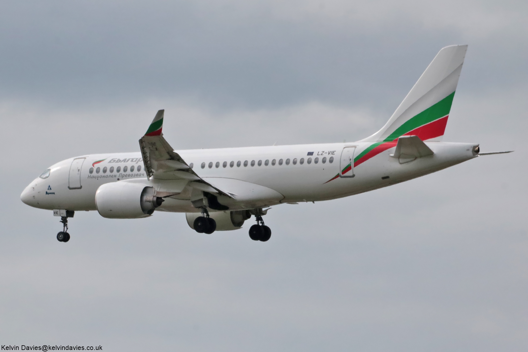 Bulgaria Air A220 LZ-VIE