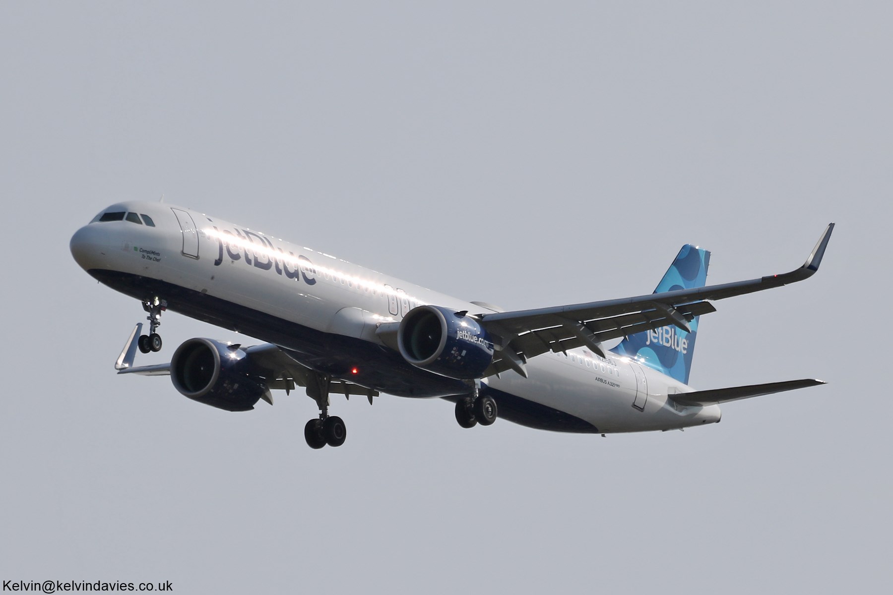 JetBlue Airways A321 NEO N2156J
