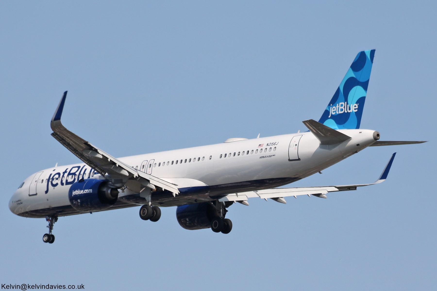 JetBlue Airways A321 NEO N2156J