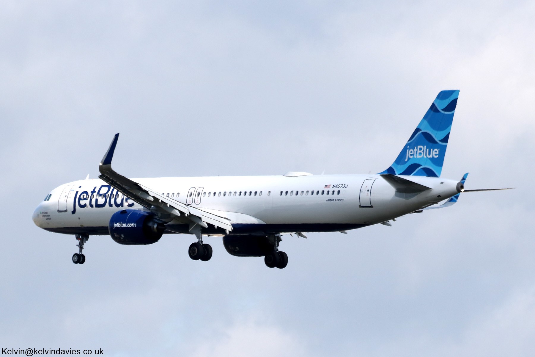 JetBlue Airways A321 N4073J