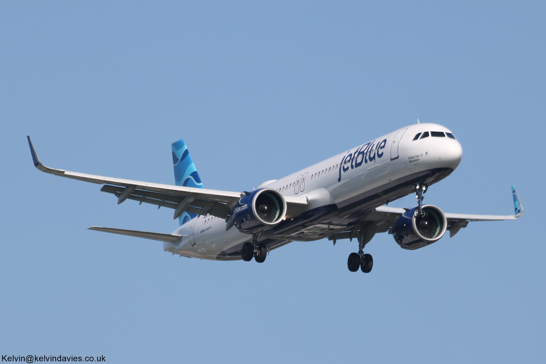 JetBlue A321 Neo  N4076J