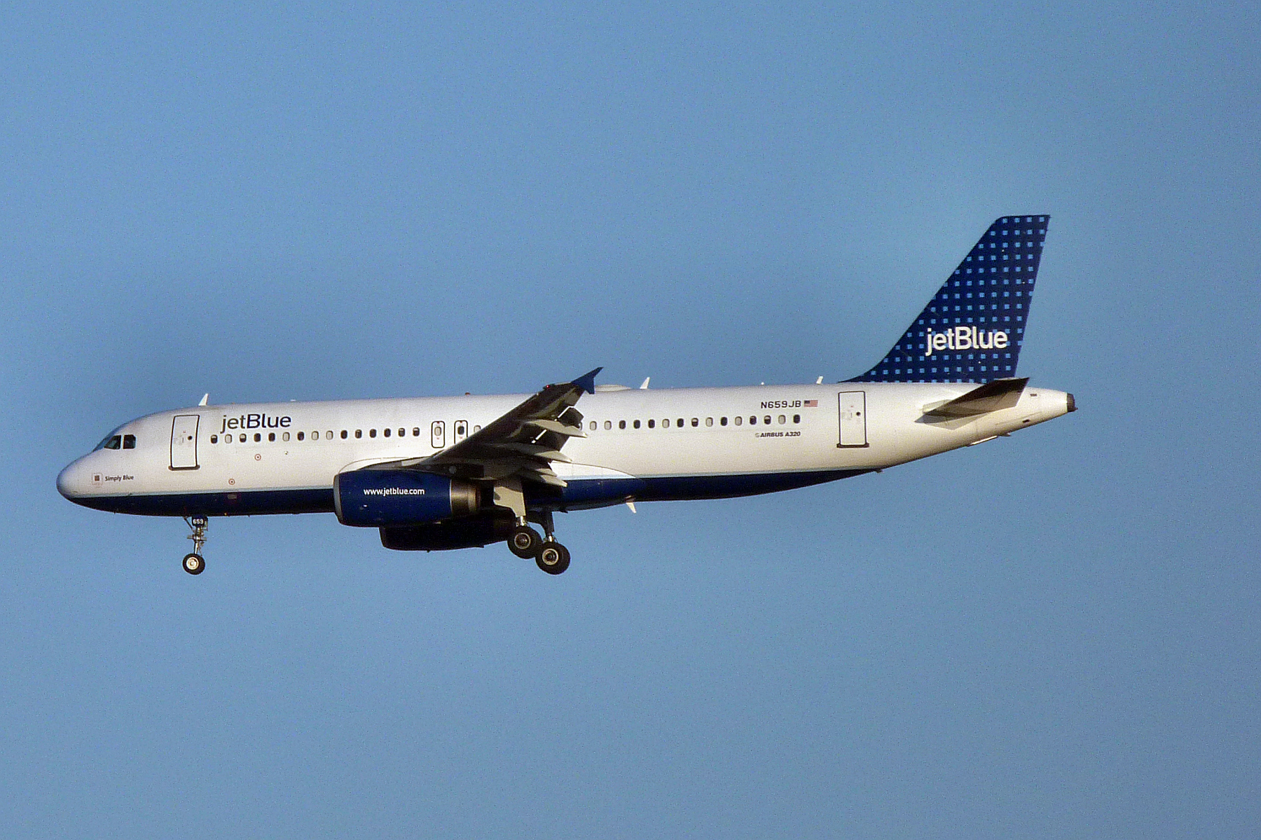 N659JB A320