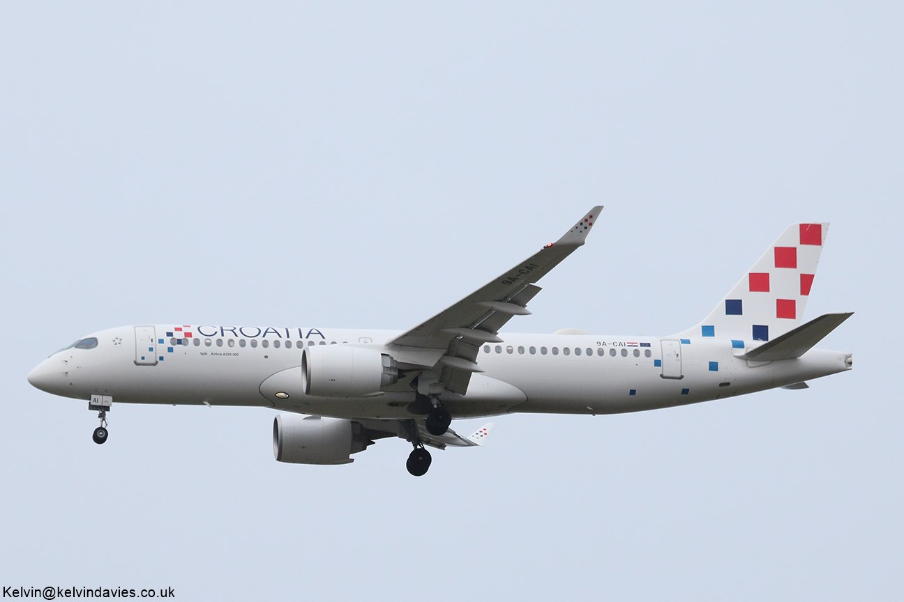 Croatia Airlines A220 9A-CAI