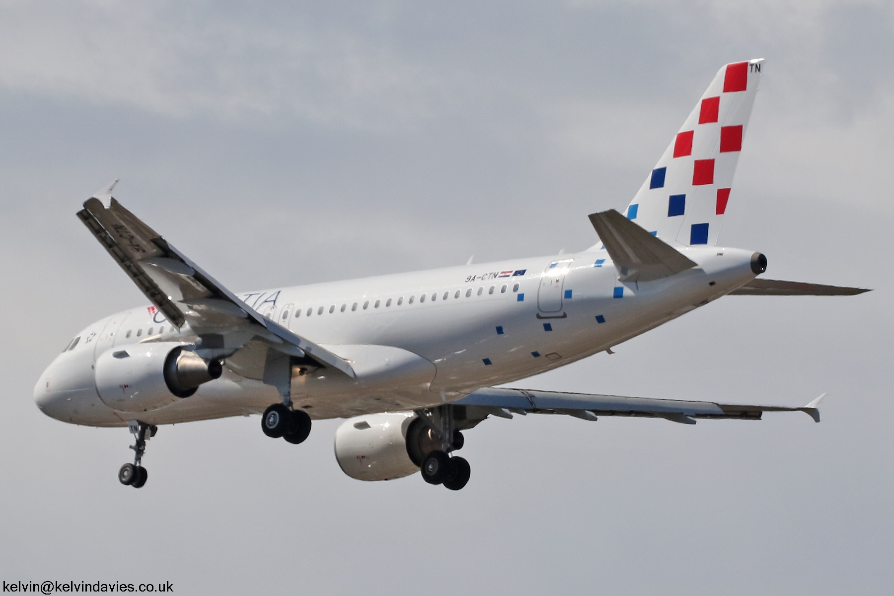 Croatia Airlines A319 9A-CTN