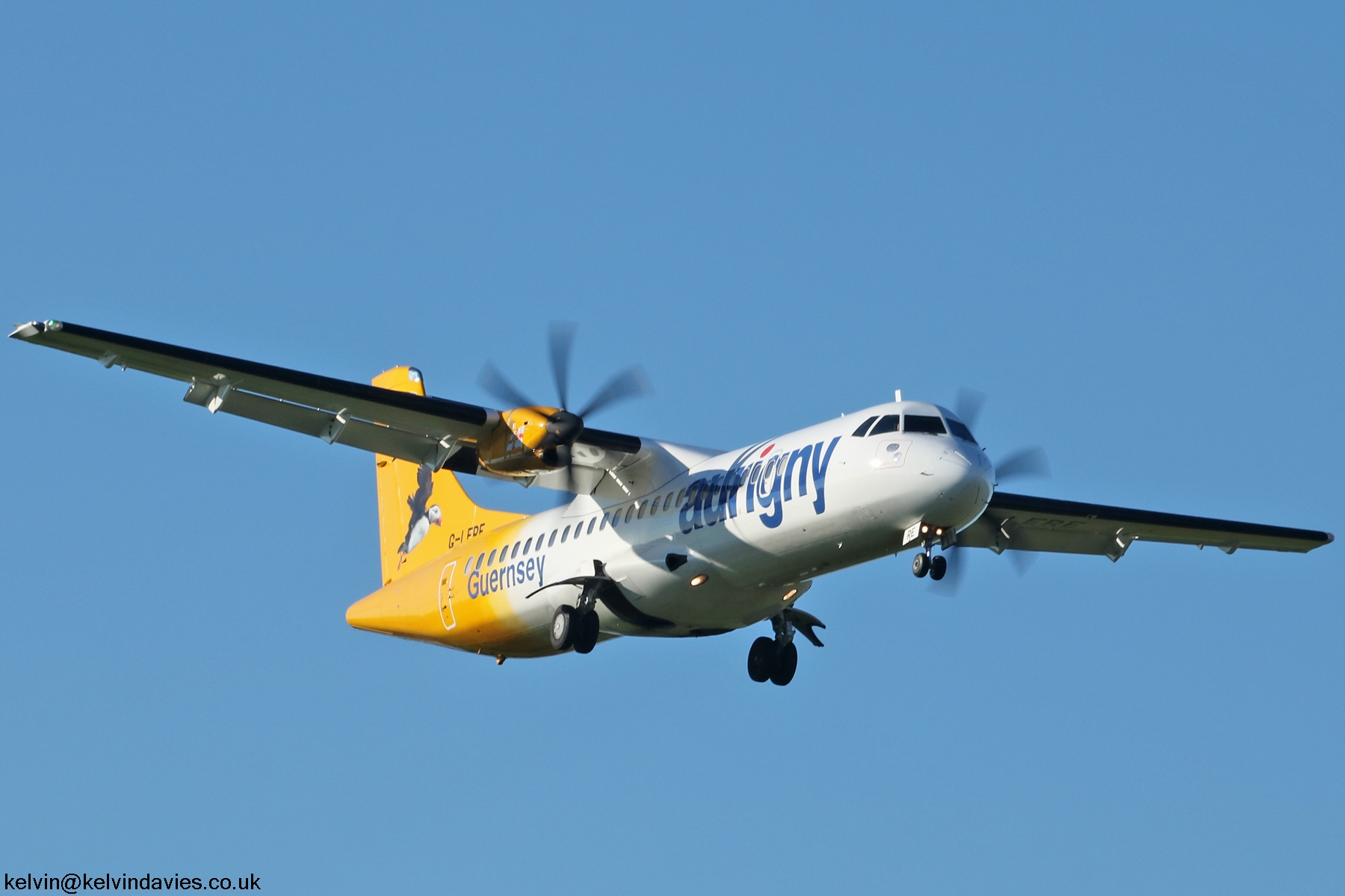 Aurigny Air Services ATR72 G-LERE