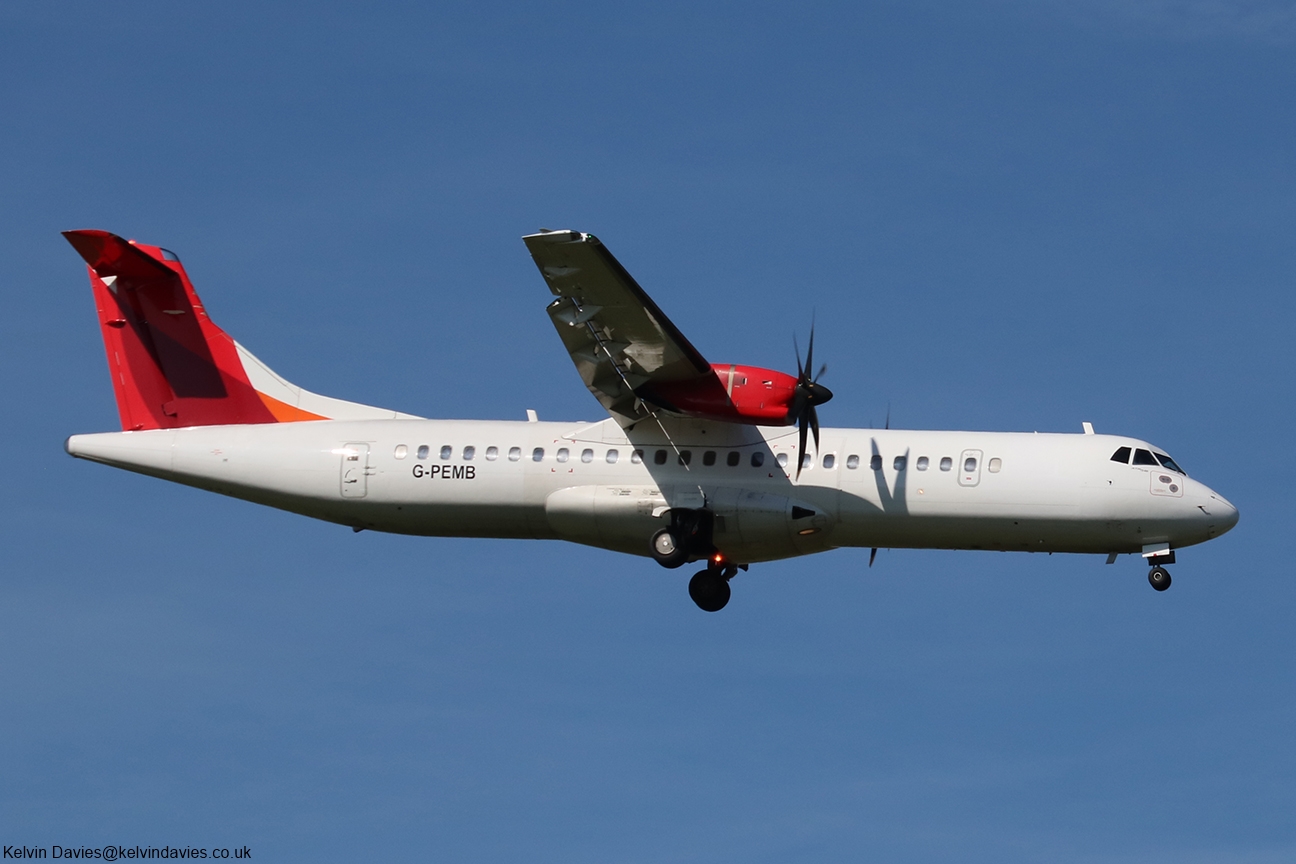 Aurigny Air Services ATR 72 G-PEMB