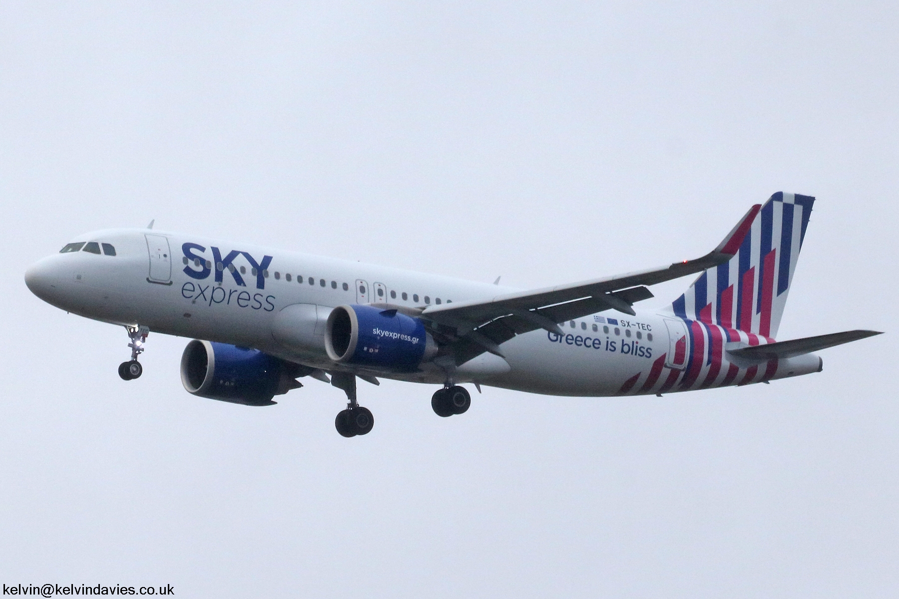 Sky Express Greece A320 SX-TEC