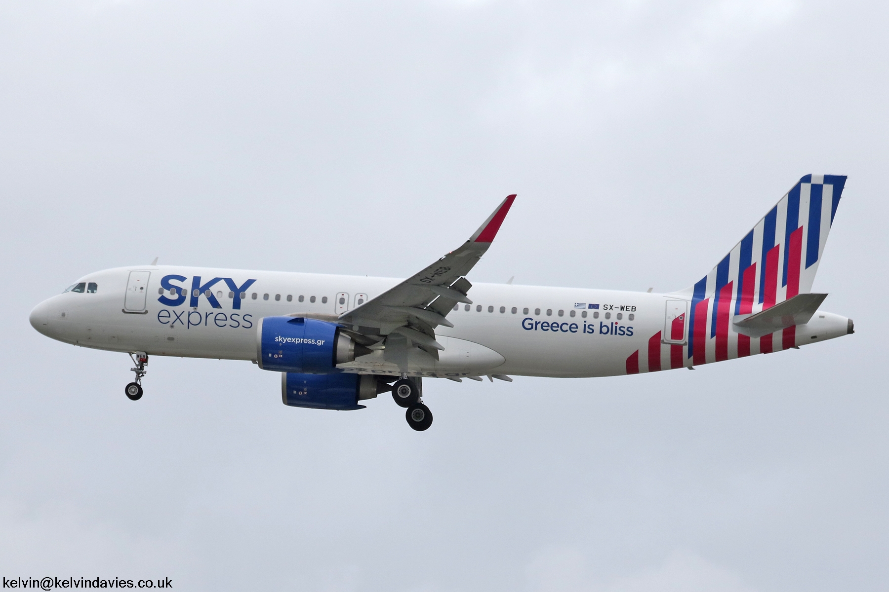 Sky Express Greece A320 SX-WEB