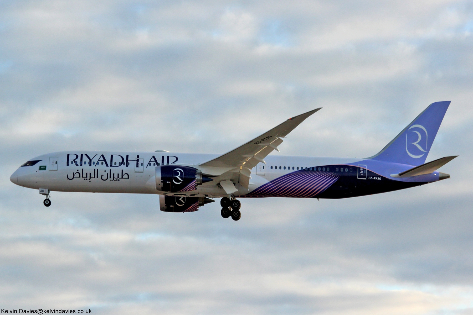 Riyadh Air 787 HZ-RXAG