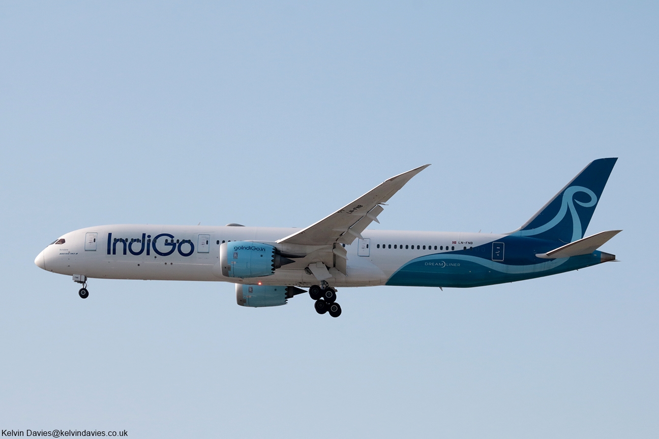 Indigo 787 LN-FNB