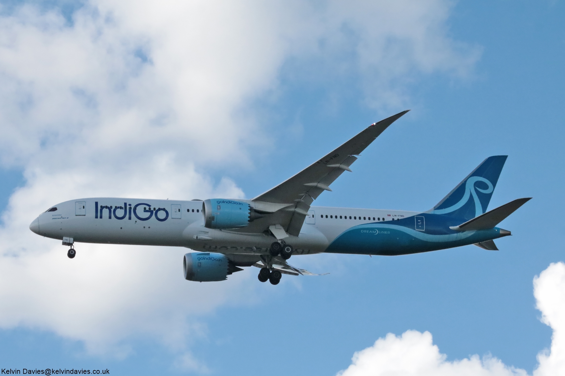 IndiGo 787 LN-FND