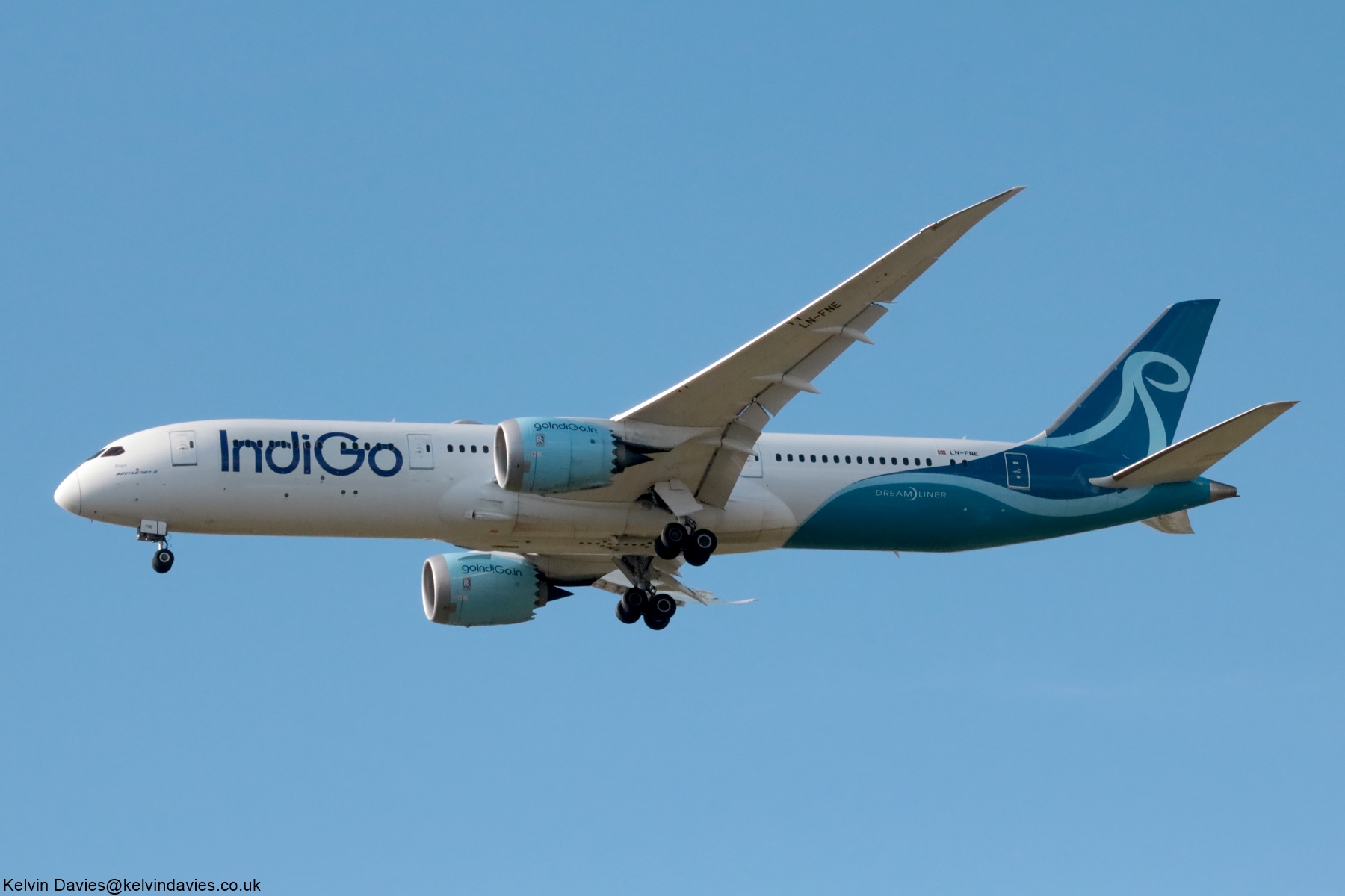 IndiGo 787 LN-FNE