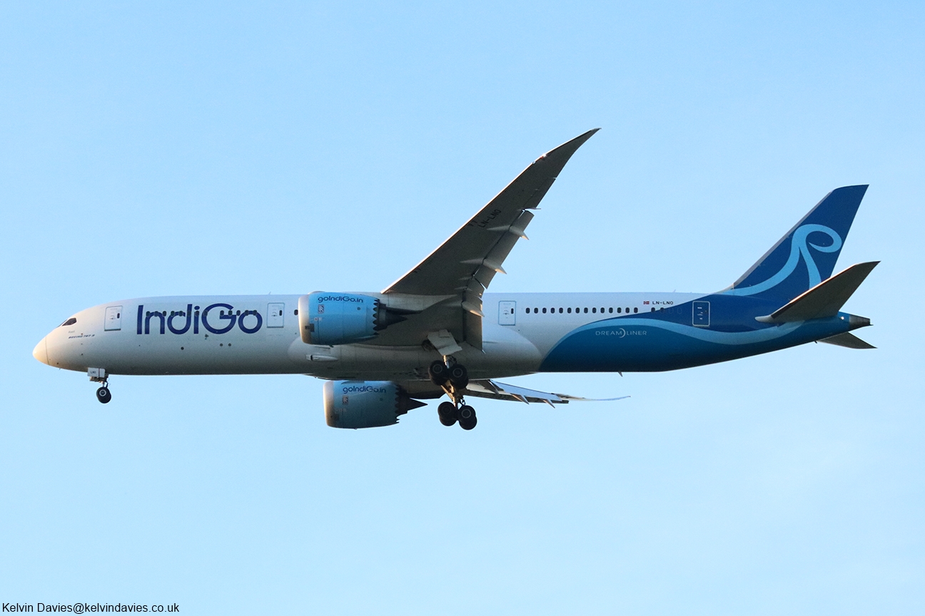 IndiGo 787 LN-LNO