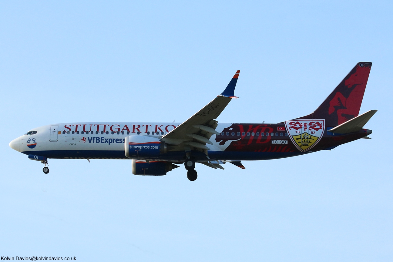 Sun Express 737MAX TC-SOI
