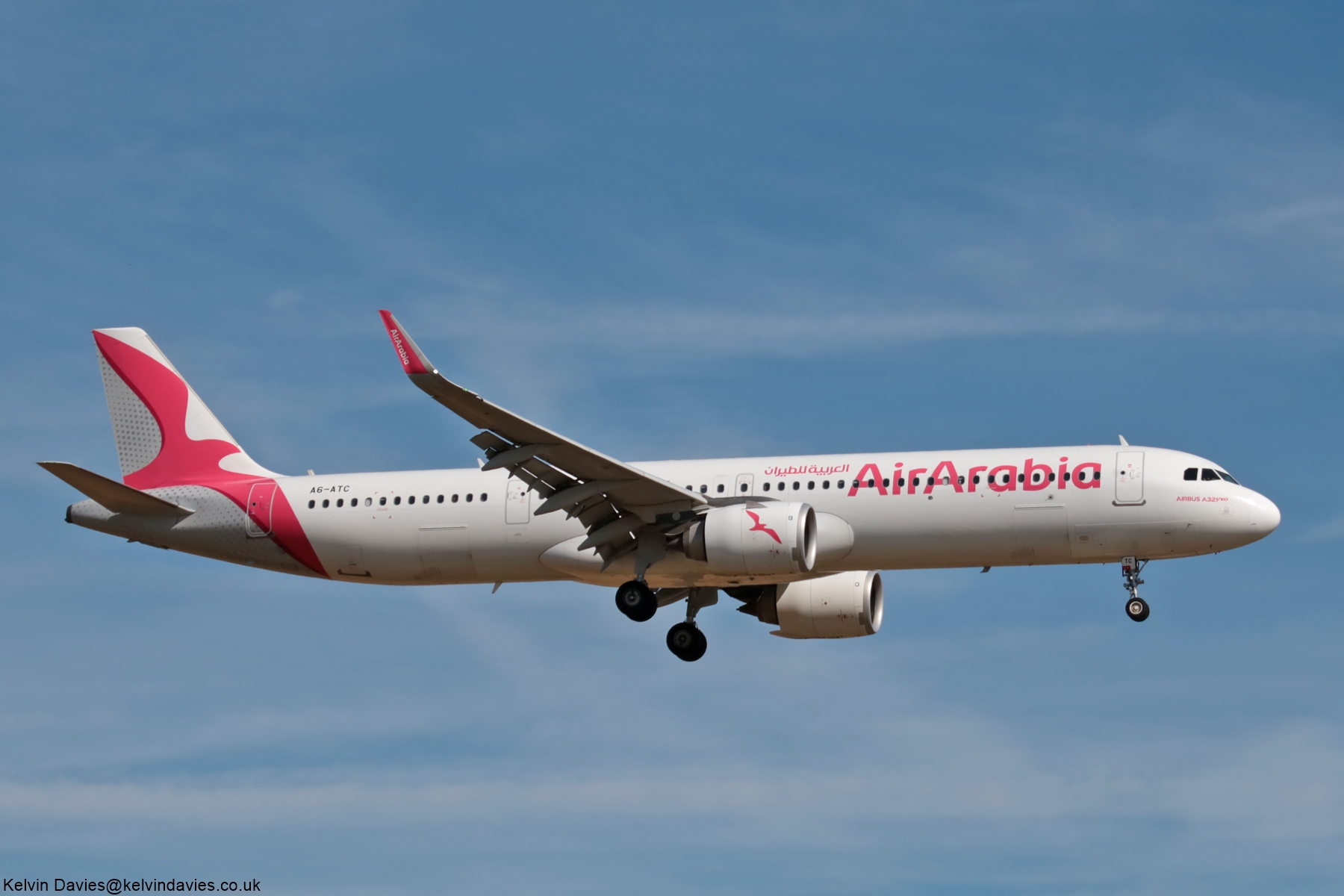 Air Arabia A321NEO A6-ATC