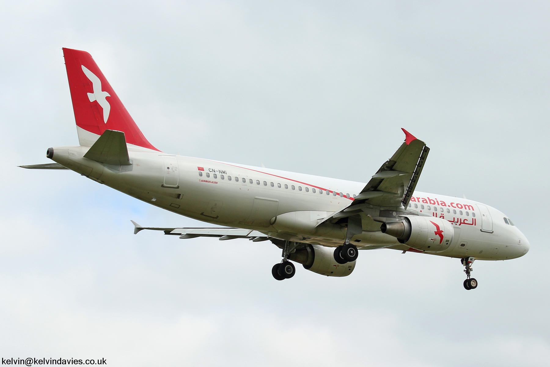 Air Arabia Maroc A320 CN-NMI