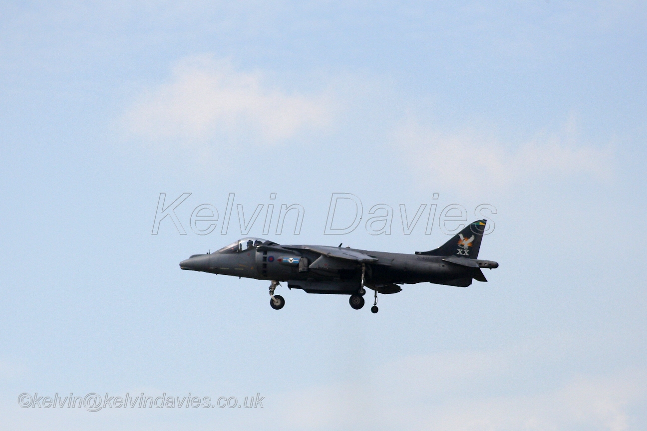 RAF Harrier ZD407