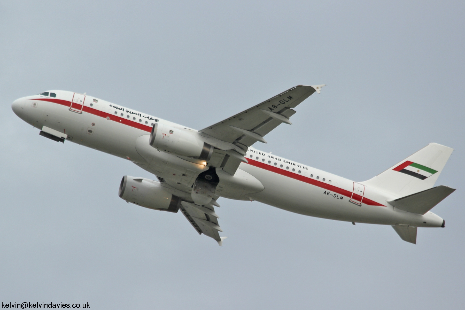UAE Amiri Flight A320 A6-DLM