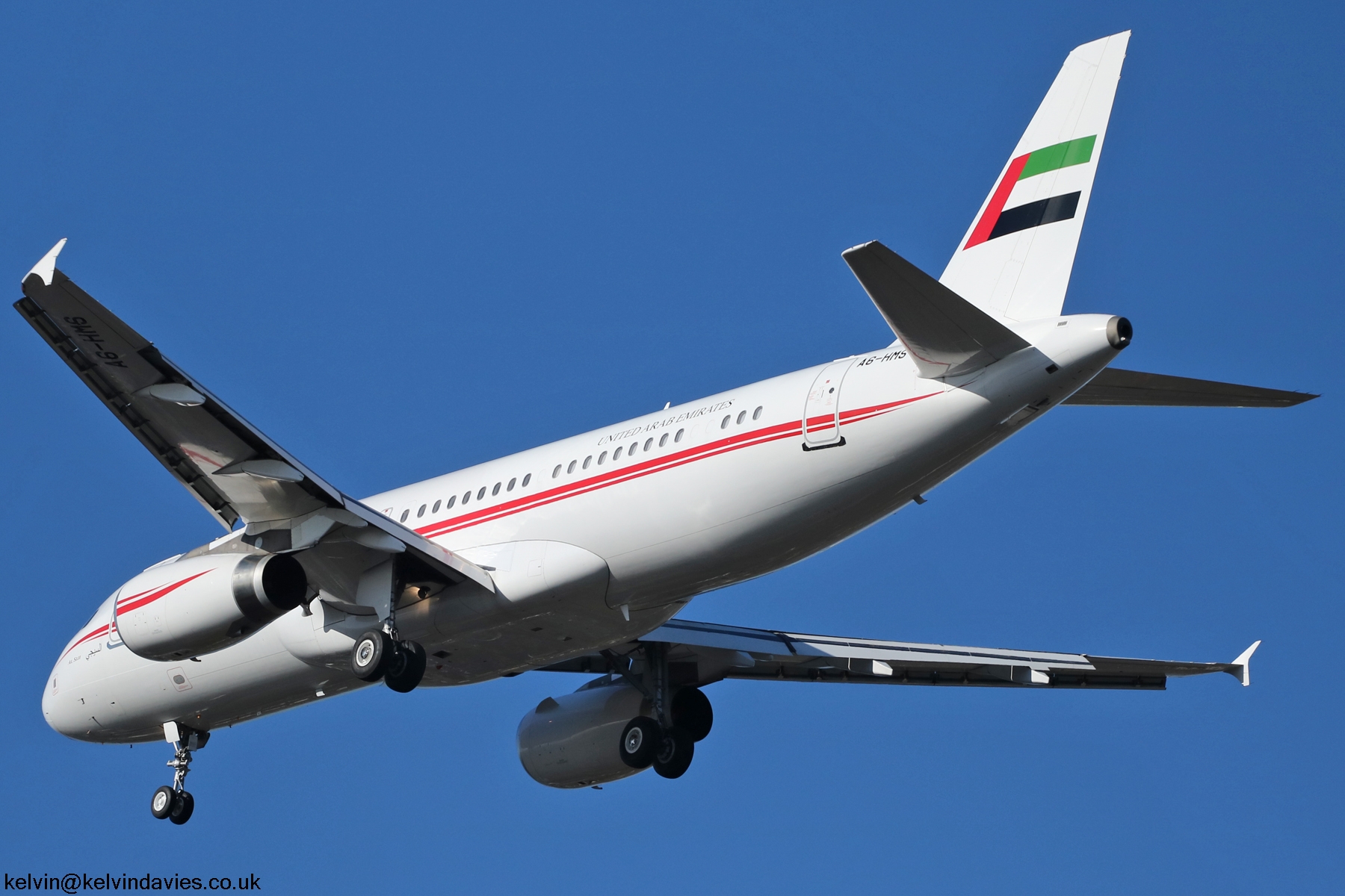 Dubai Royal Flight A320 A6-HMS
