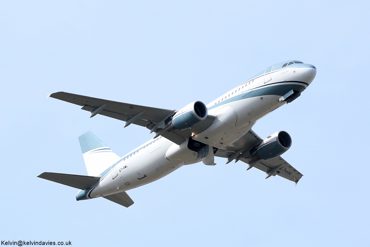 Qatar Emiri Flight A320 A7-HWL