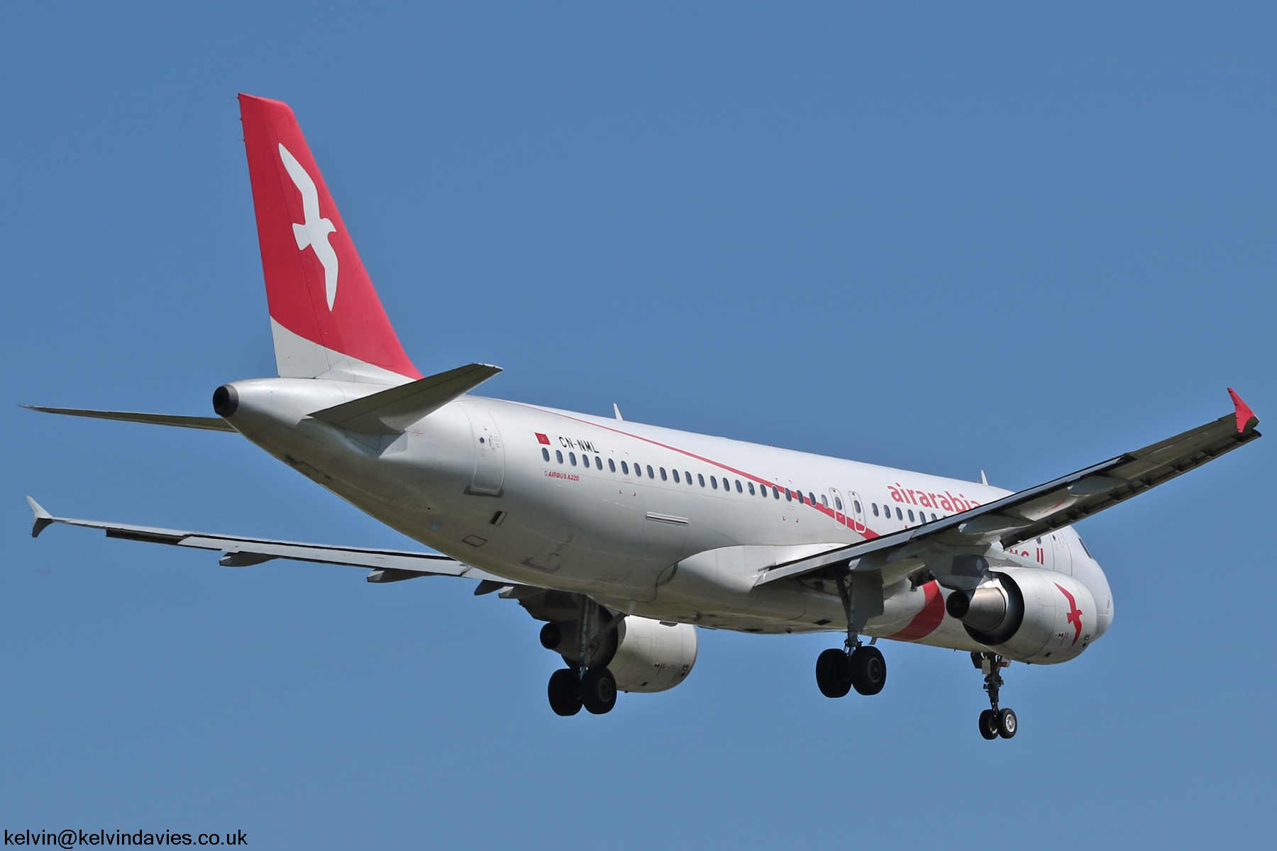 Air Arabia Maroc A320 CN-NML