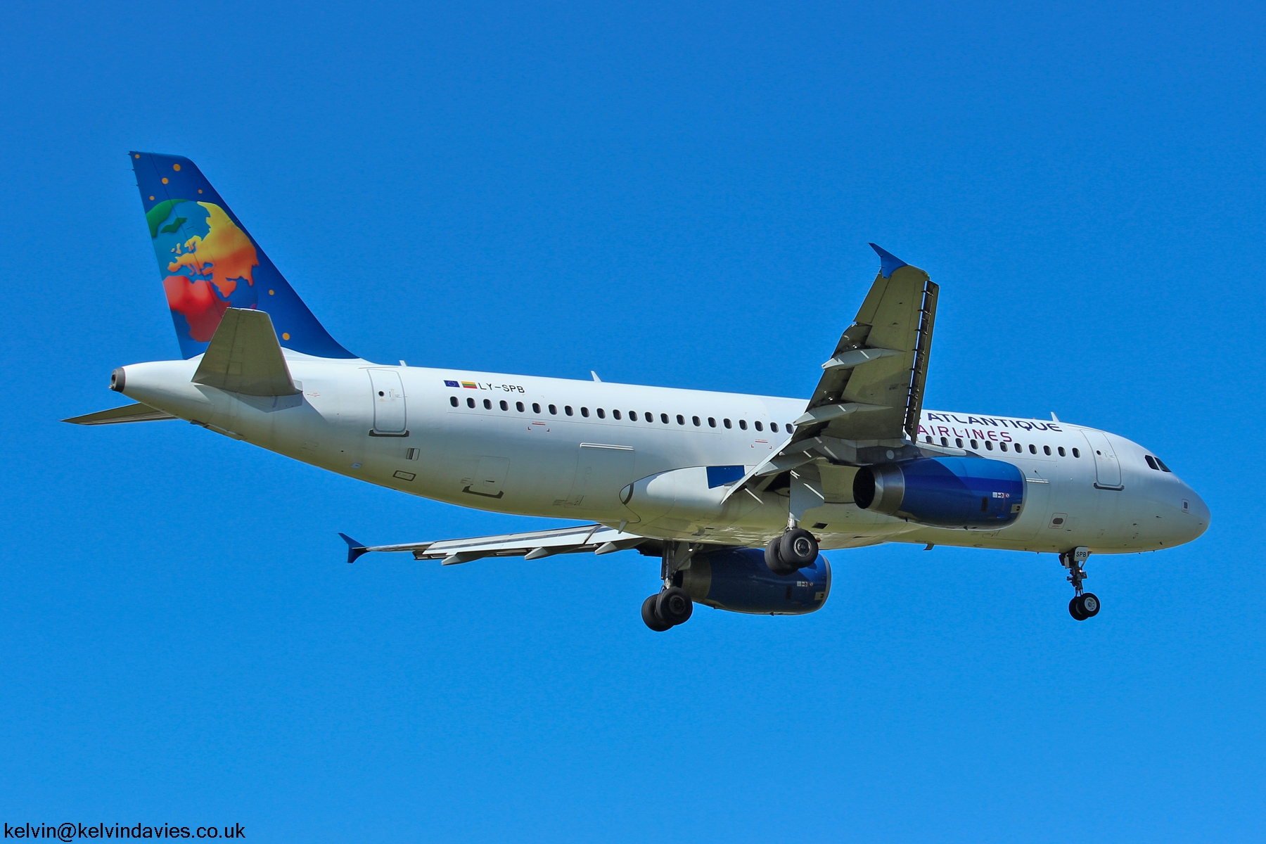Small Planet Airlines A320 LY-SPB