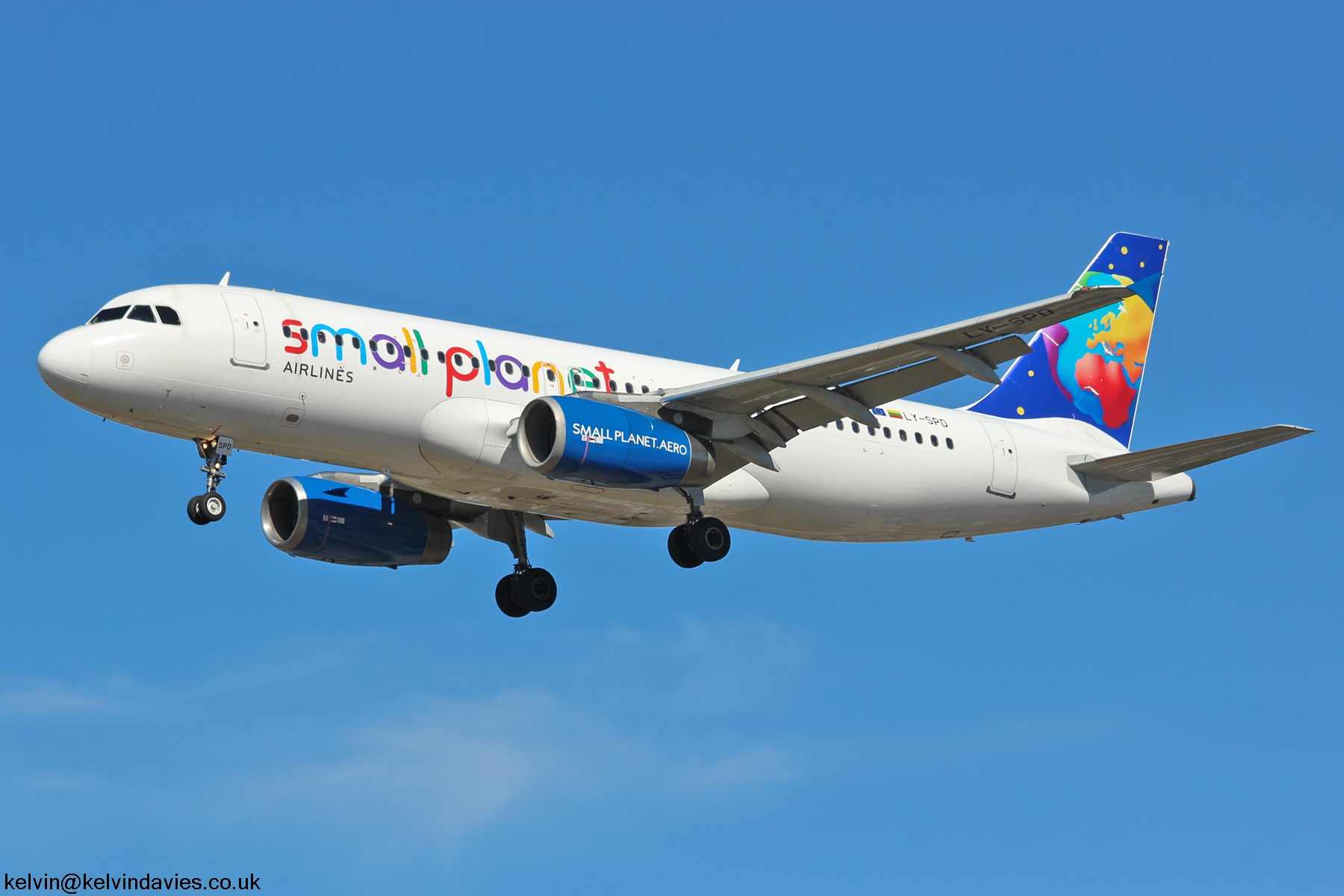 Small Planet Airlines A320 LY-SPD