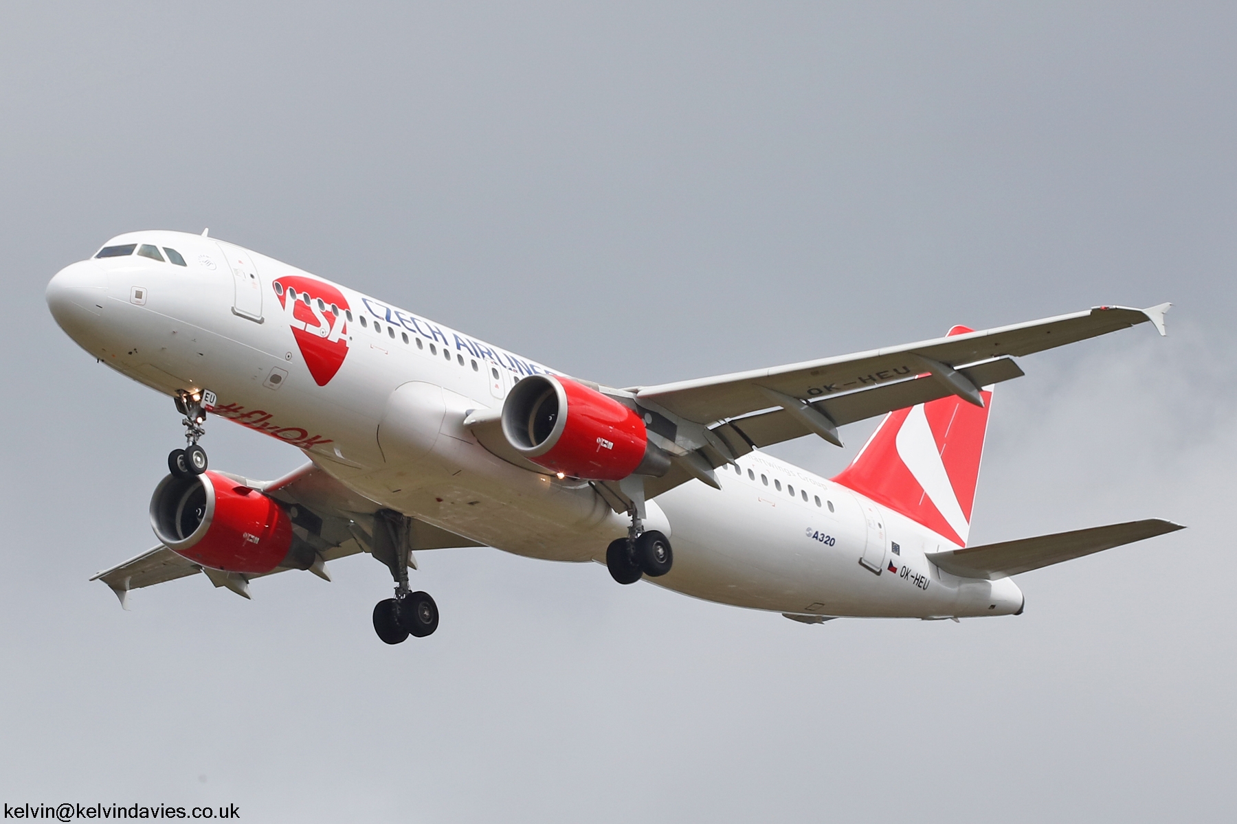 CSA Czech Airlines A320 OK-HEU