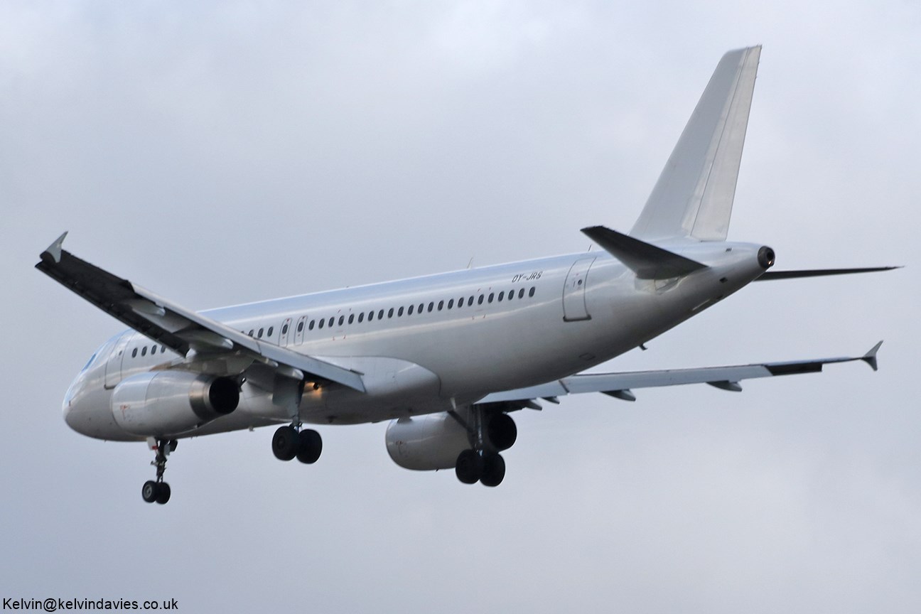 Danish Air Transport A320 OY-JRS