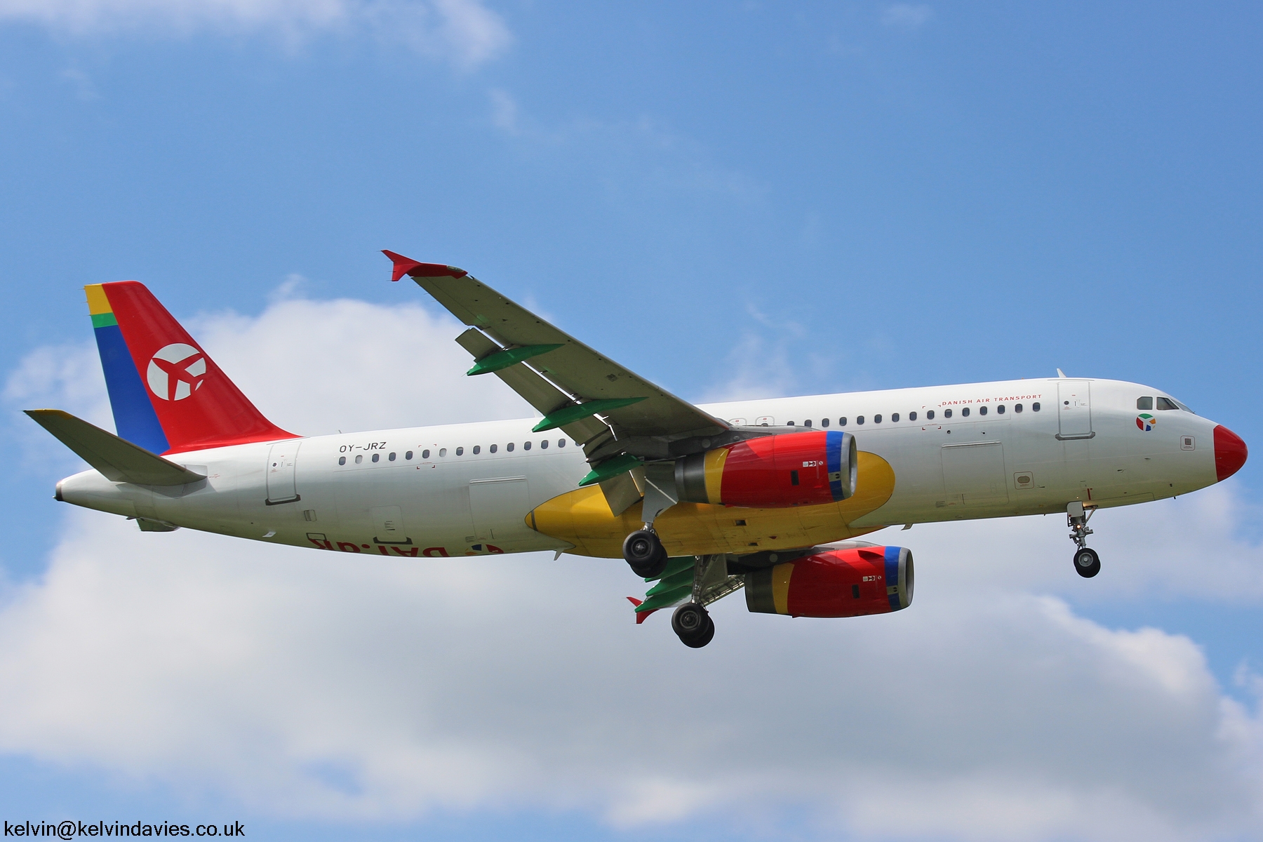 Danish Air Transport A320 OY-JRZ