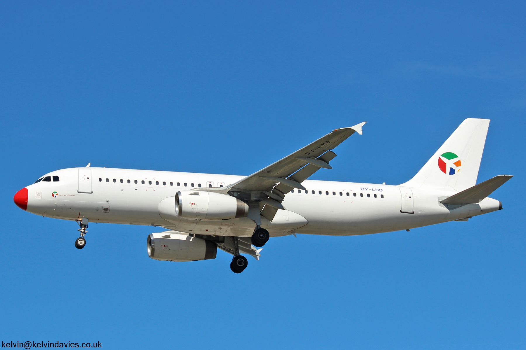 Danish Air Transport A320 OY-LHD