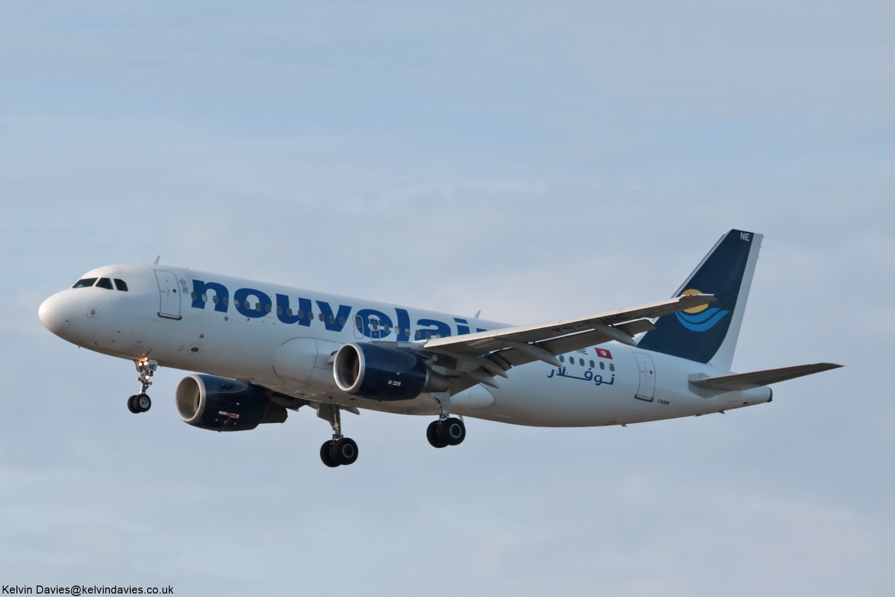 Nouvelair Tunisia A320 TS-INE