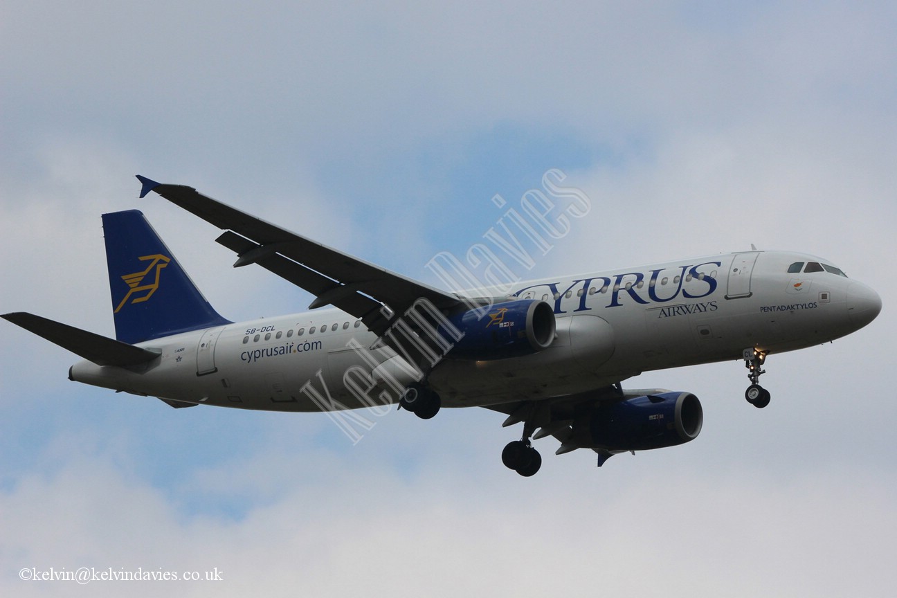 Cyprus Airways A320 5B-DCL