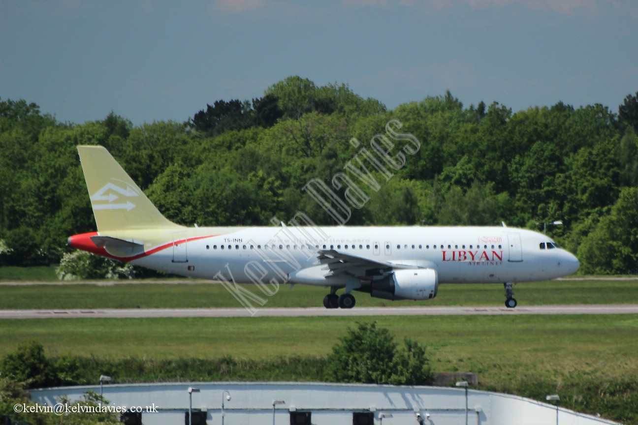 Libyan A320-212 TS-INN