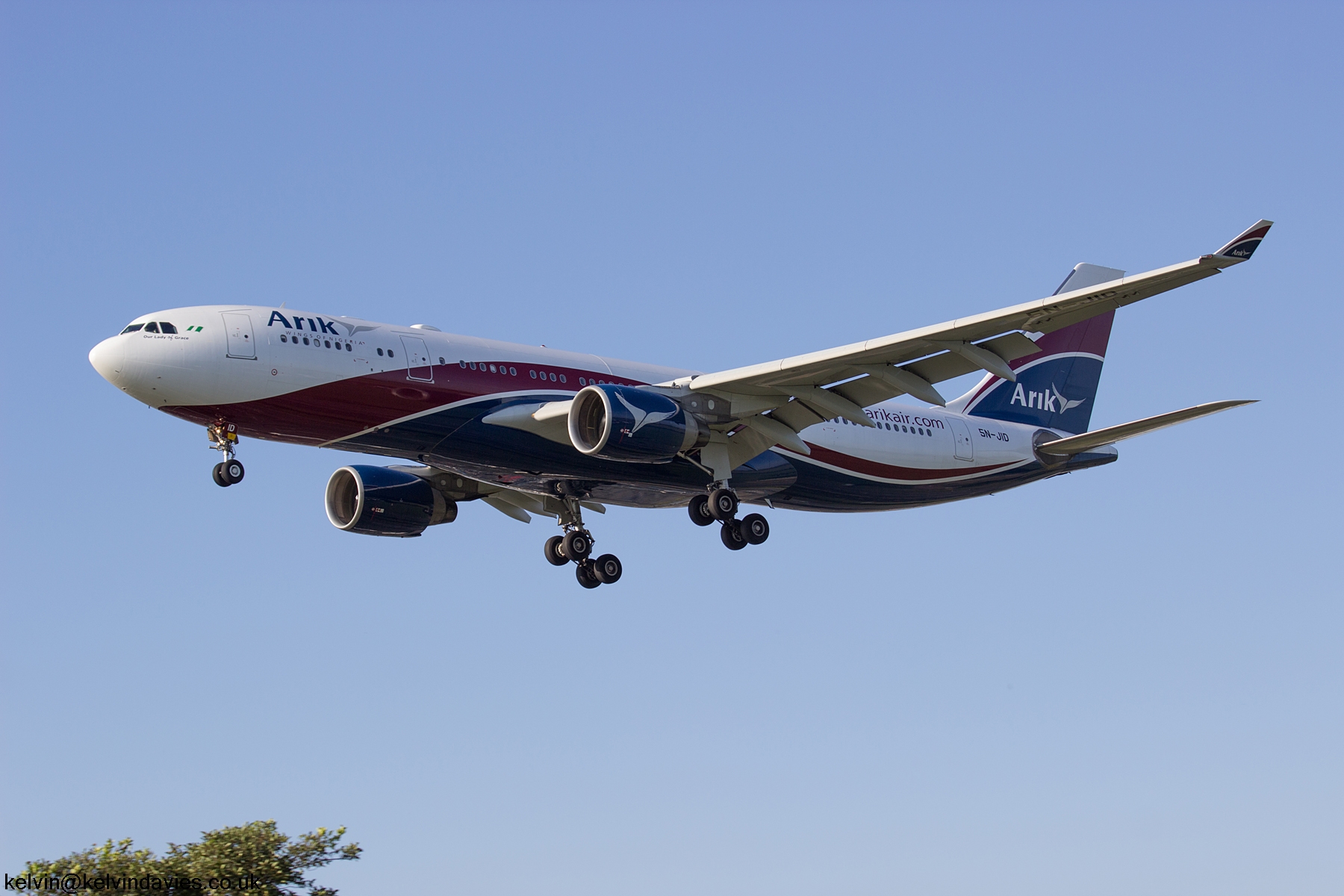 Arik Air A330 5N-JID