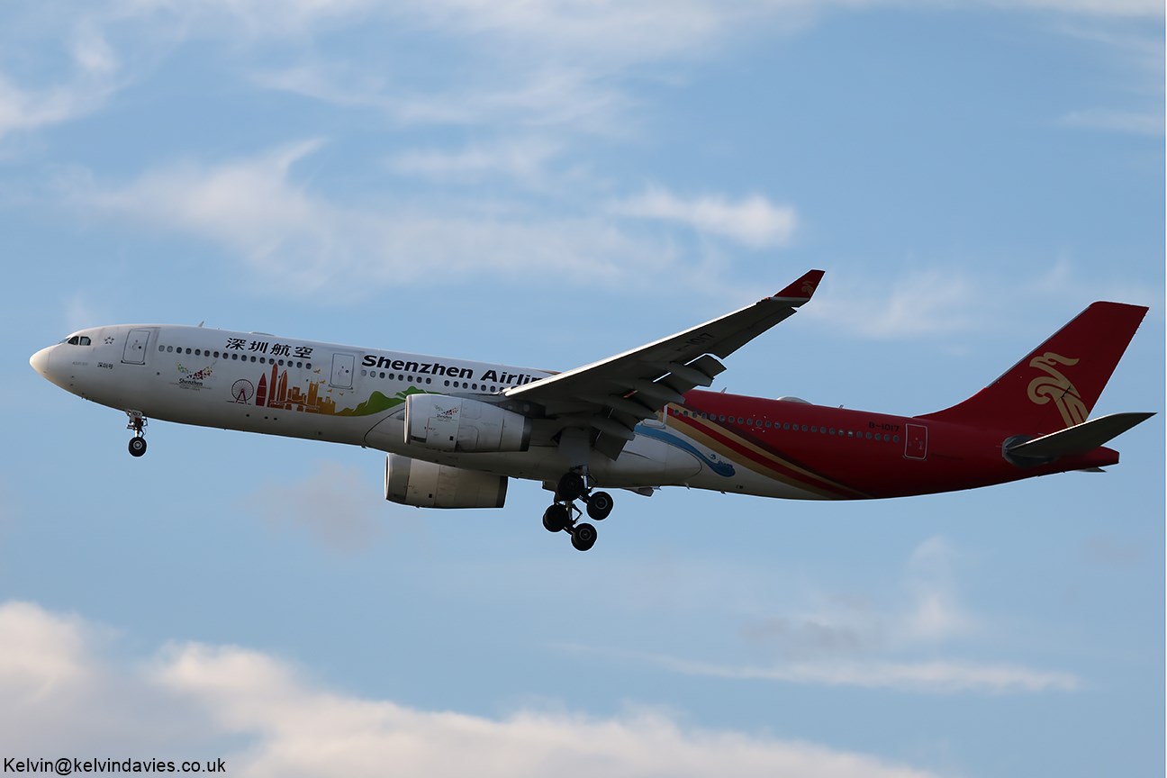 Shenzhen Airlines A330 B-1017