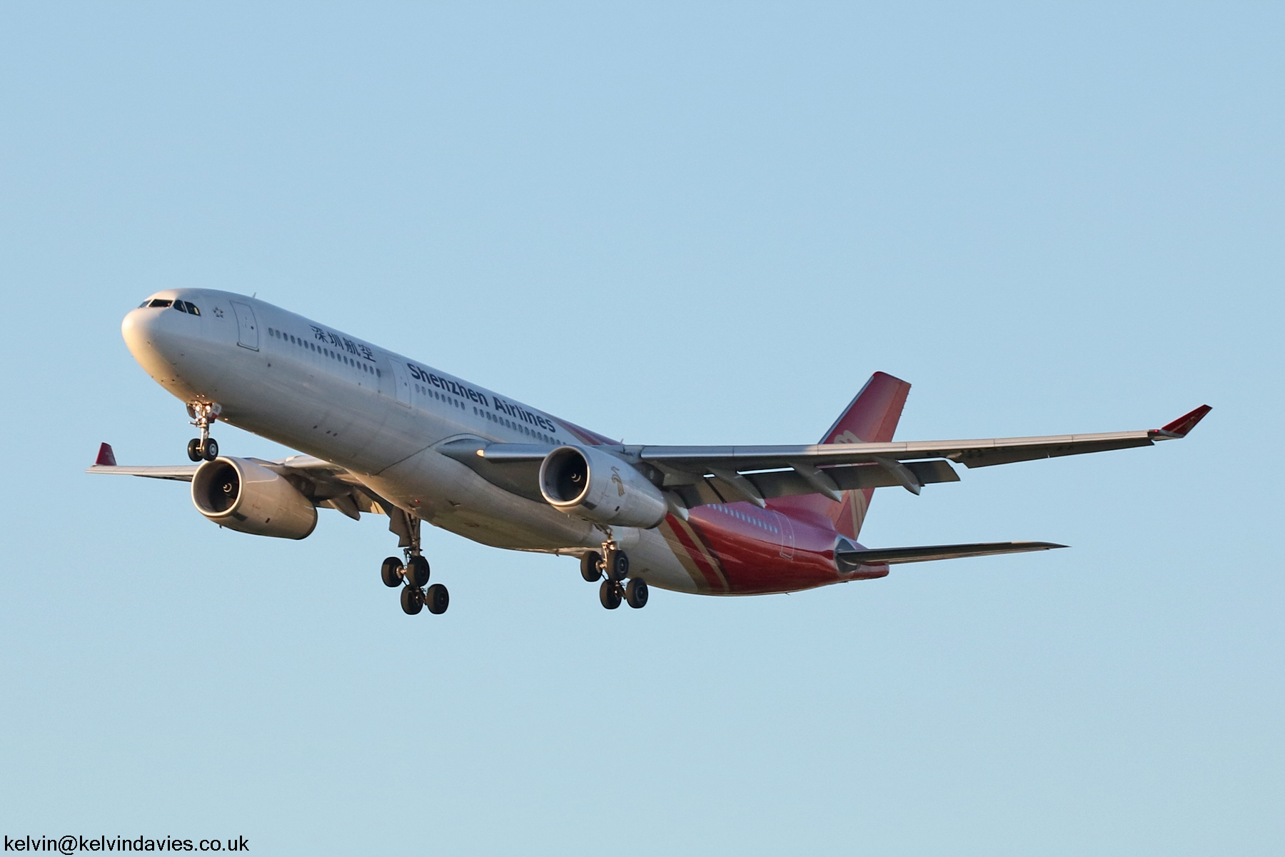 Shenzhen Airlines A330 B-1036
