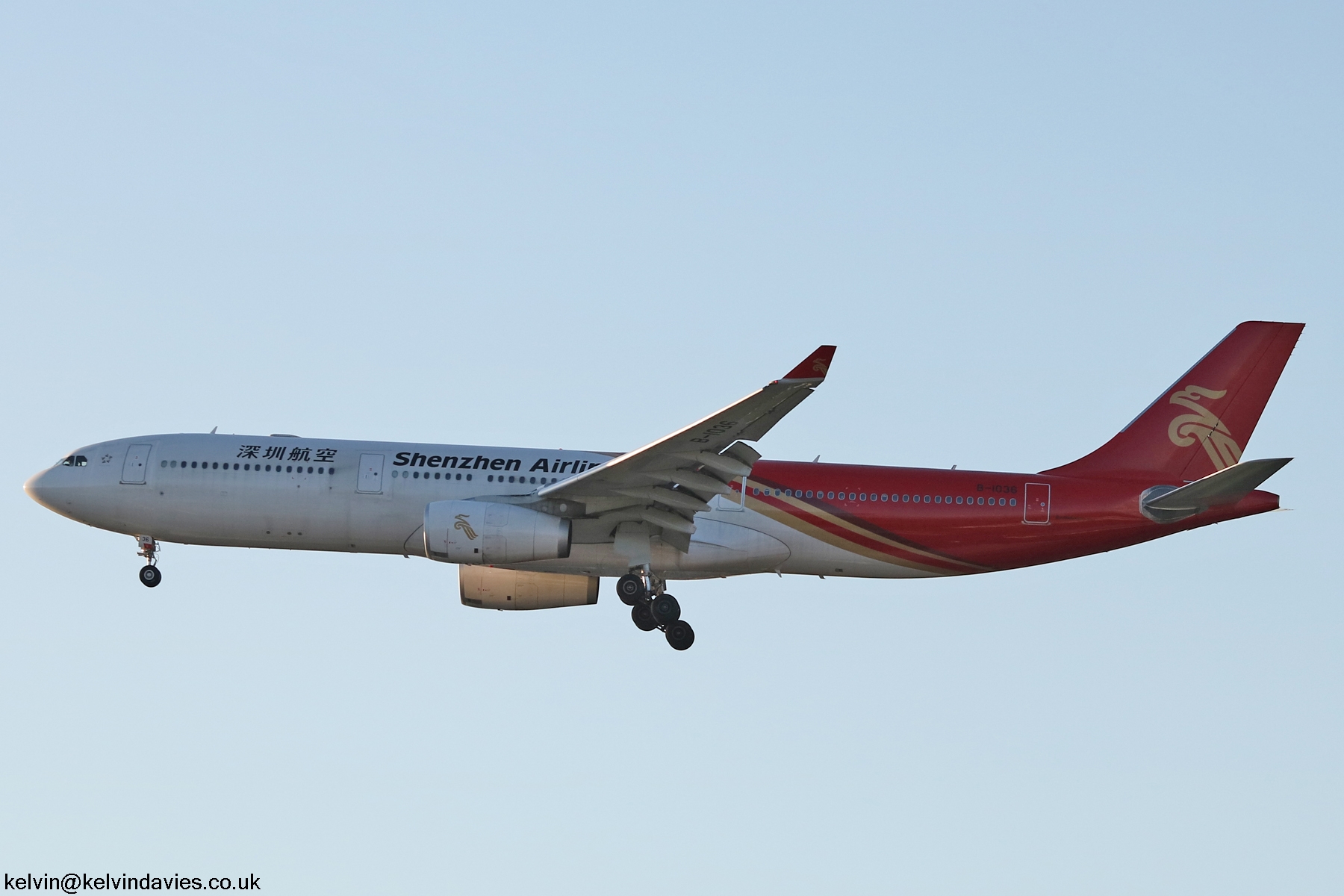 Shenzhen Airlines A330 B-1036