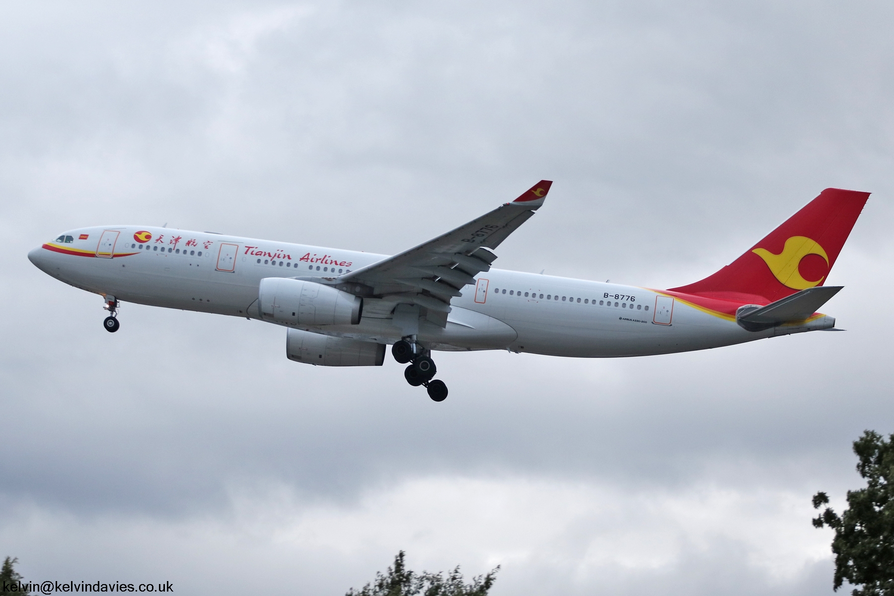 Tianjin Airlines A330 B-8776